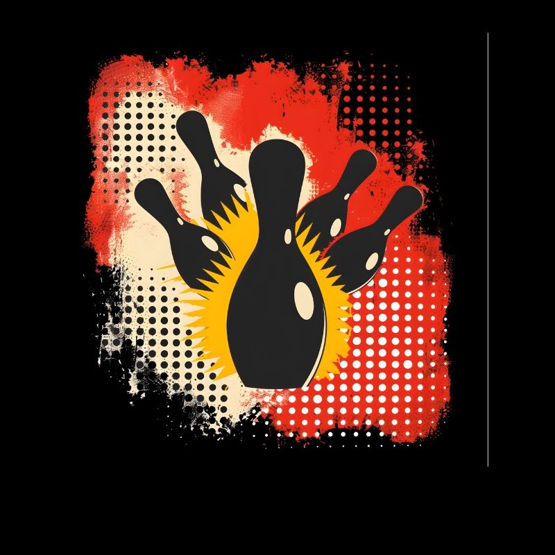 Bowling Éclaboussures de couleur