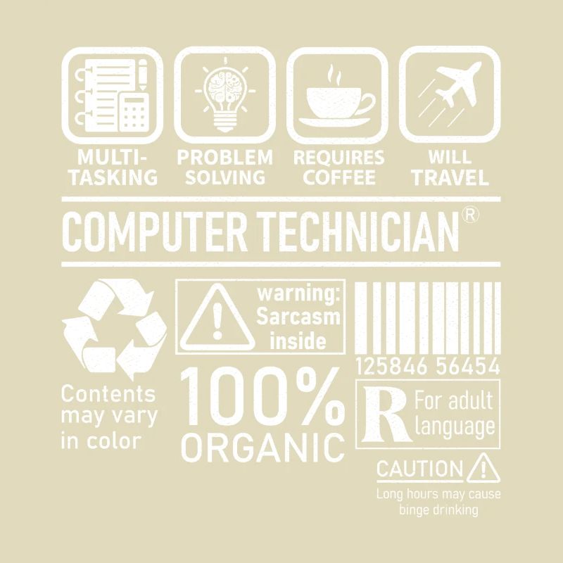 Technicien en informatique multitâche résolution de problèmes