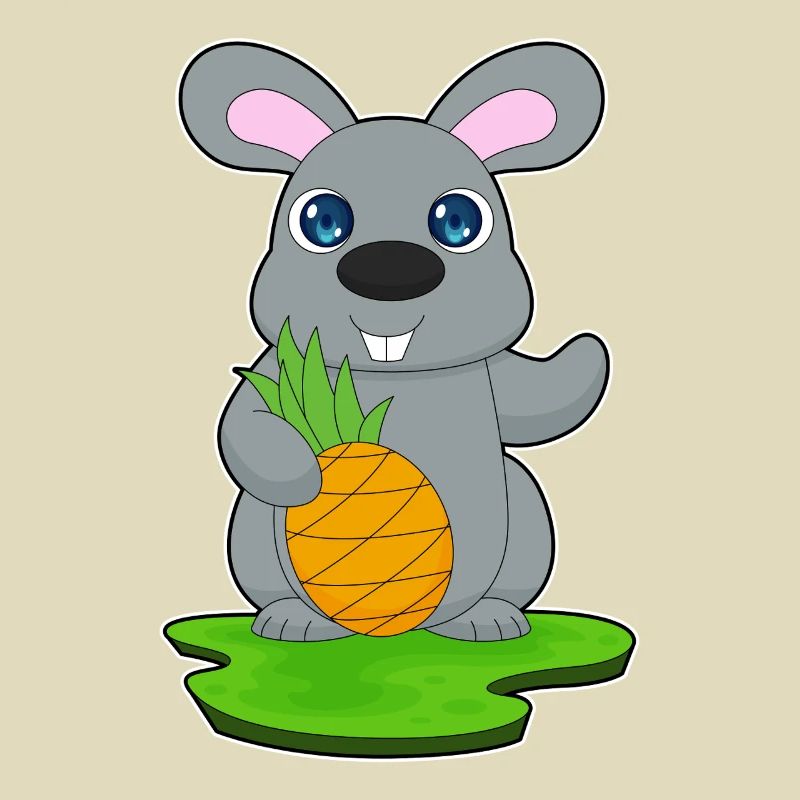Fruit d’ananas de lapin