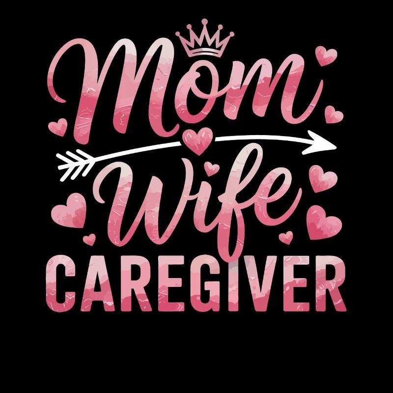 Mutter Tochter Herz Motiv