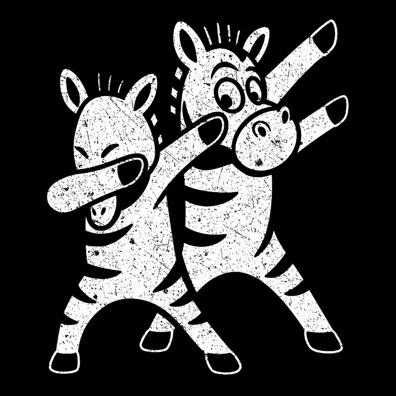 Drôle Dansant Zèbres Dabbing