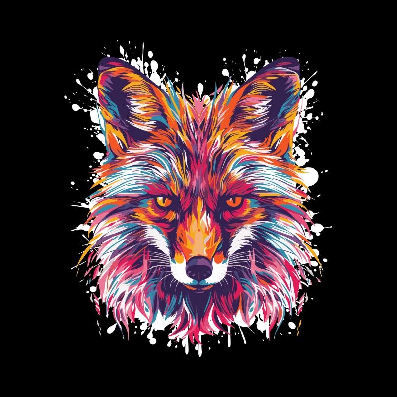 Fuchs Aquarell