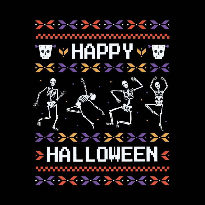 Style laid Joyeux Halloween Conception festive