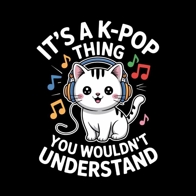 K-Pop Chose Drôle Corée Musique Anime