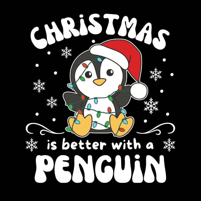 Weihnachten ist besser mit einem Pinguin