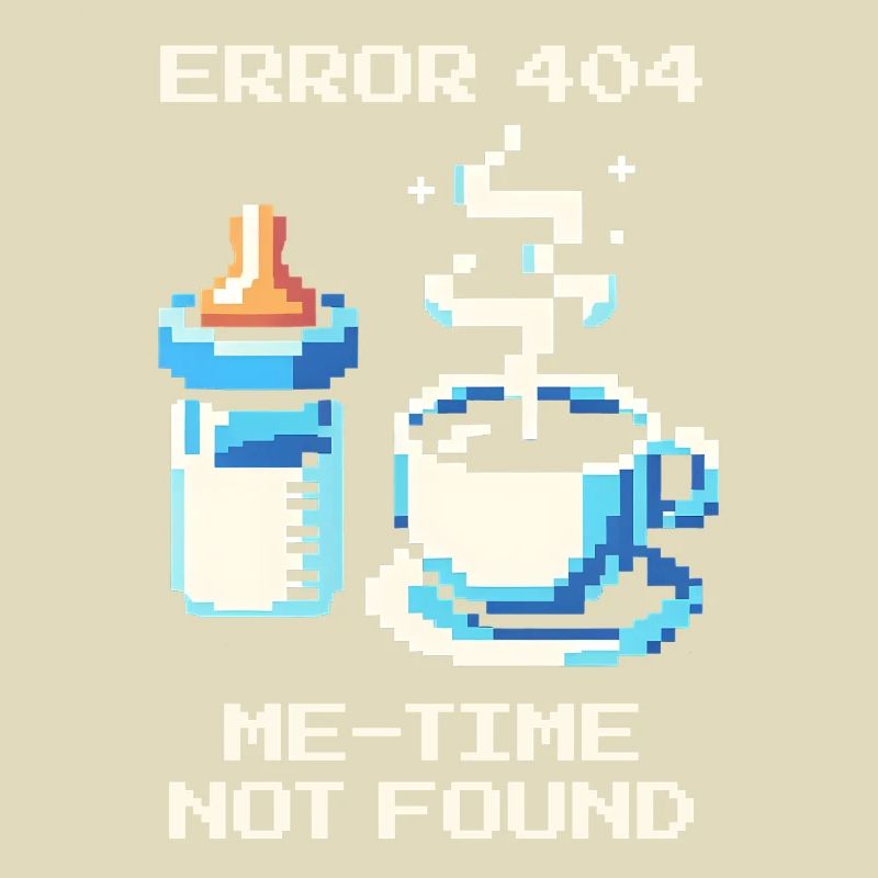 Error 404: Me-Time fehlt | Mama, Kaffee, Alltag
