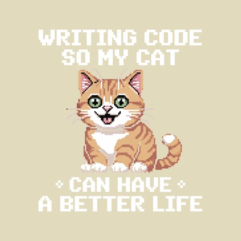 Programmation de Chat Codage Drôle et Chat Allemand