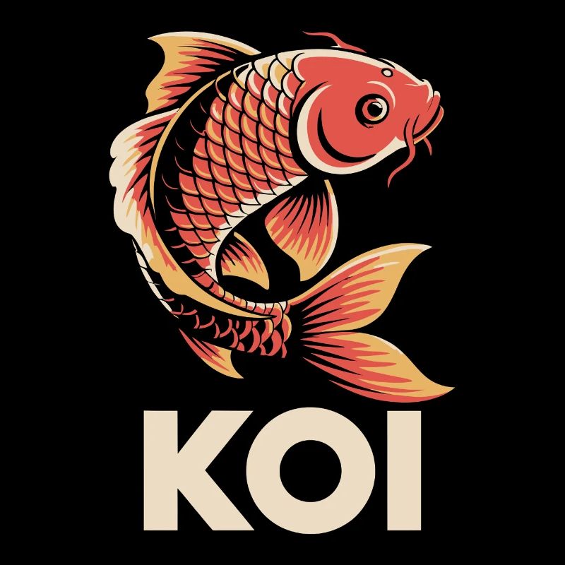 Pesce carpa koi