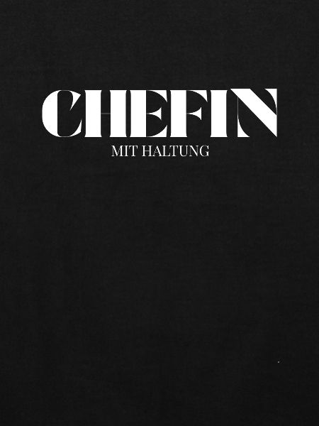Chefin Spruch Mit Haltung