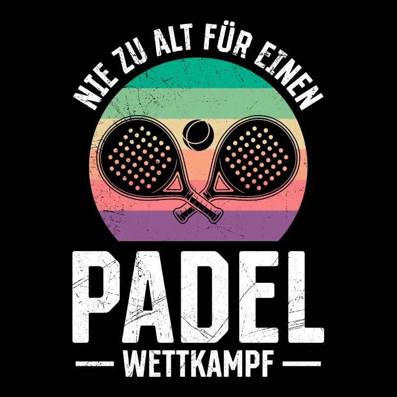 Retired NEVER TOO OLD FOR A PADEL COMPETITION