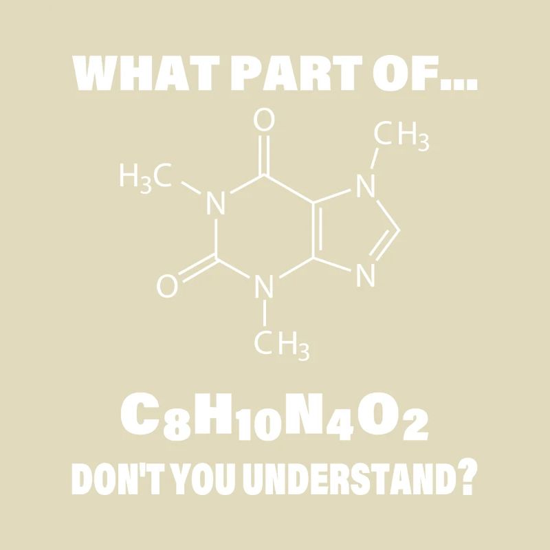 Caffeine Molecule Meme : Tu comprends ?