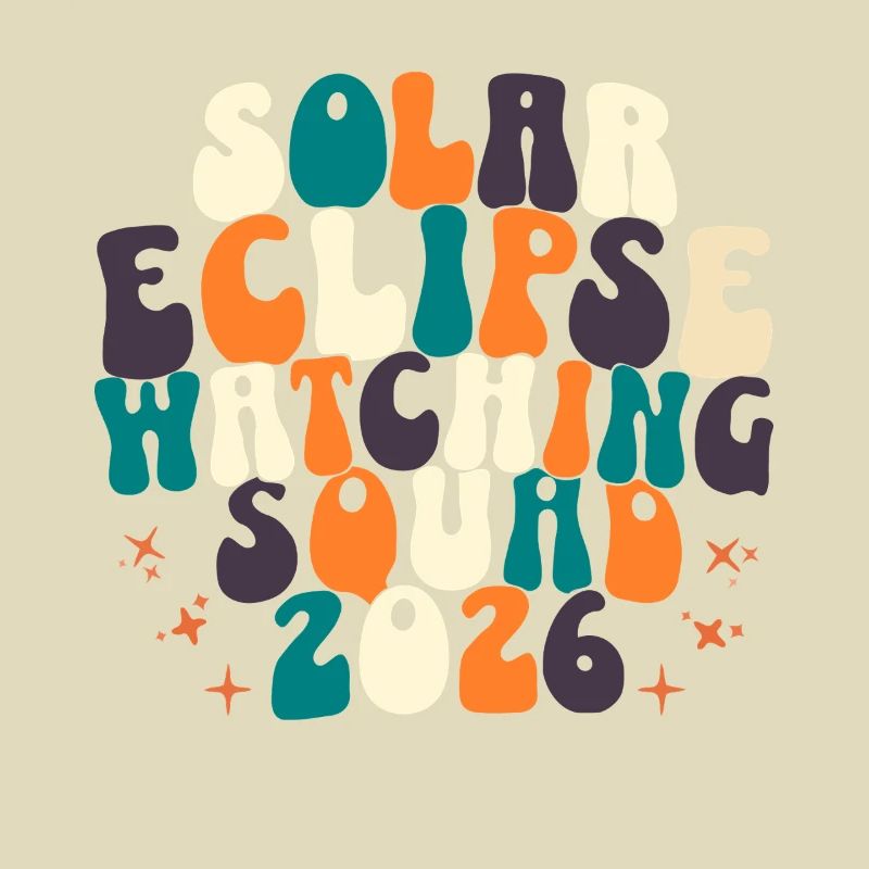 Solar Eclipse Watching Squad 2026