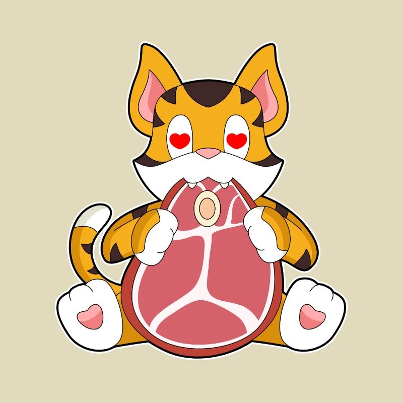 Tiger Fleisch