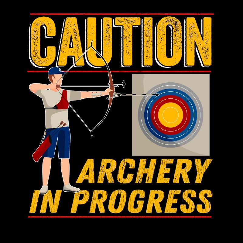 Caution Archery In Progress