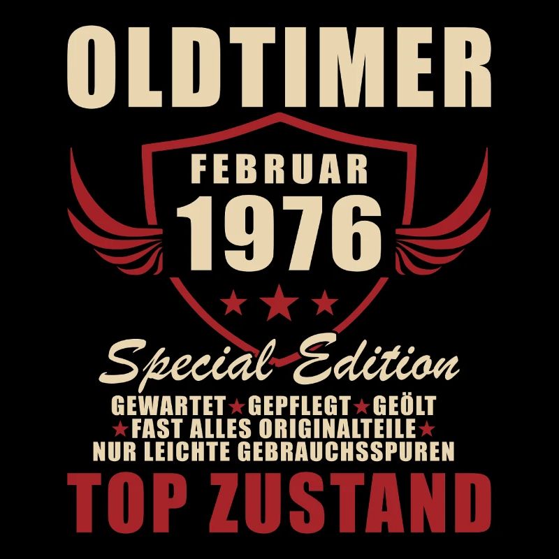 Februar 1976 Geburtstag Oldtimer 1976