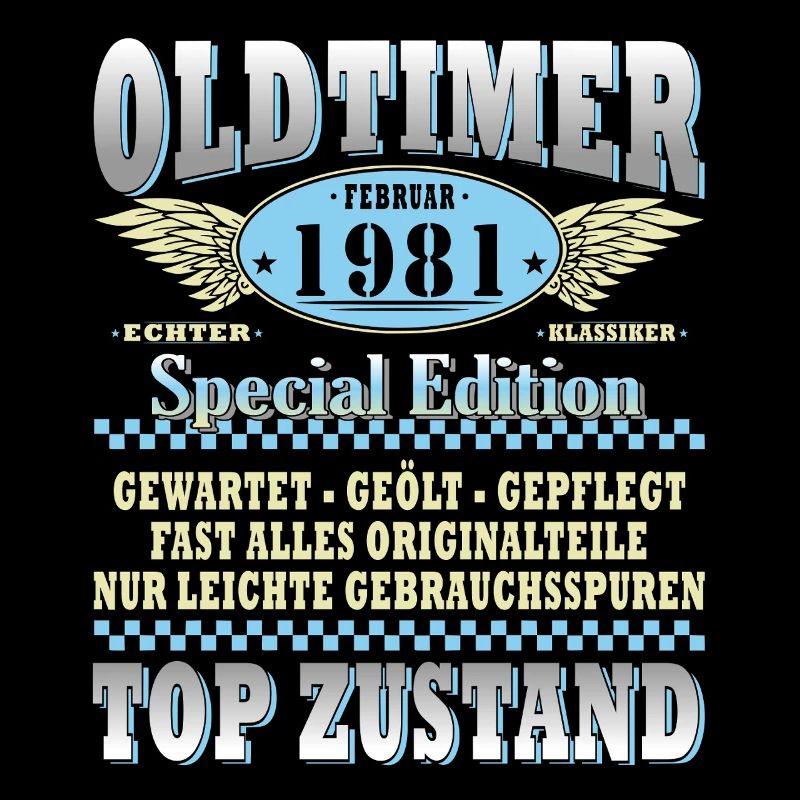 45e anniversaire Oldtimer Millésime de février 1981