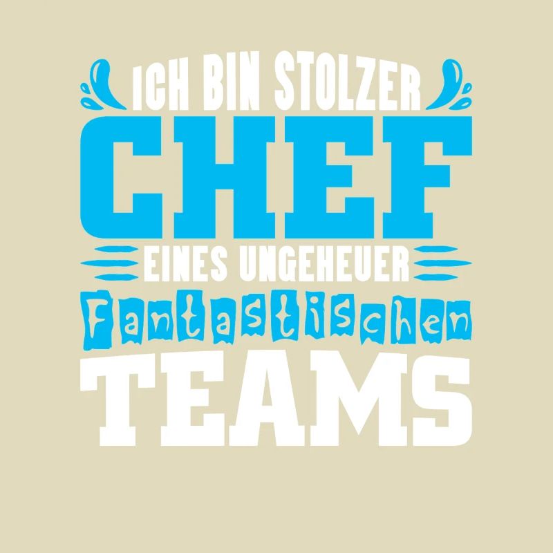 Stolzer Chef Chef Mann Abteilungsleiter Teamchef