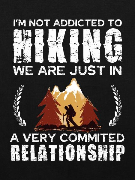 Hiking Commitment Tee Design