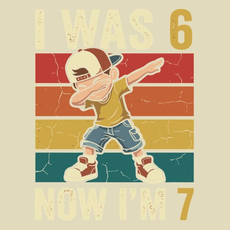 7e anniversaire, garçon de 7 ans, j’avais 6 ans maintenant dans 7 ans