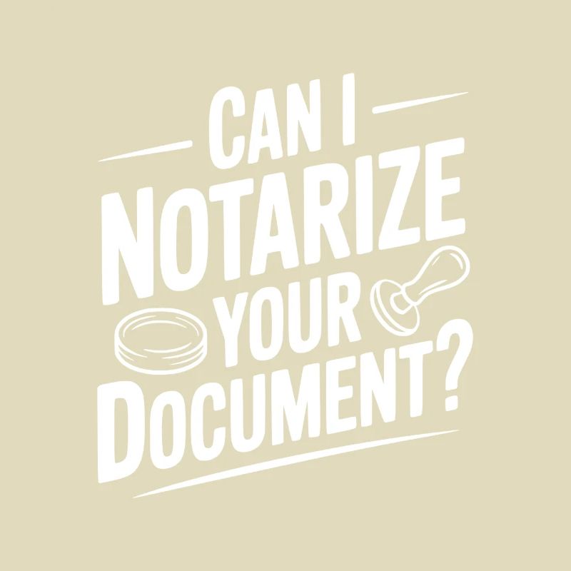 Can I Notarize Your Document?