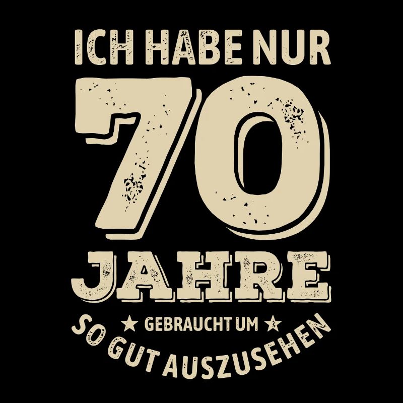 70 ans - belle impression | Cadeau d’anniversaire