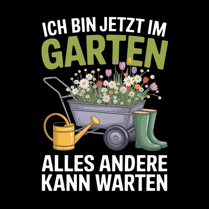 I'm in the garden now, everything else can wait
