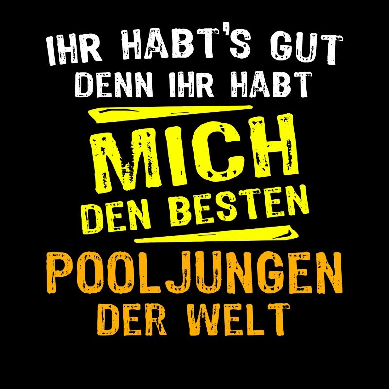 Pooljunge Geschenk