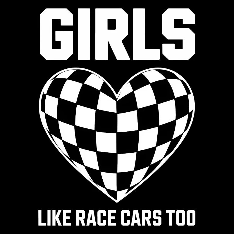 Cadeau de voitures de course de filles