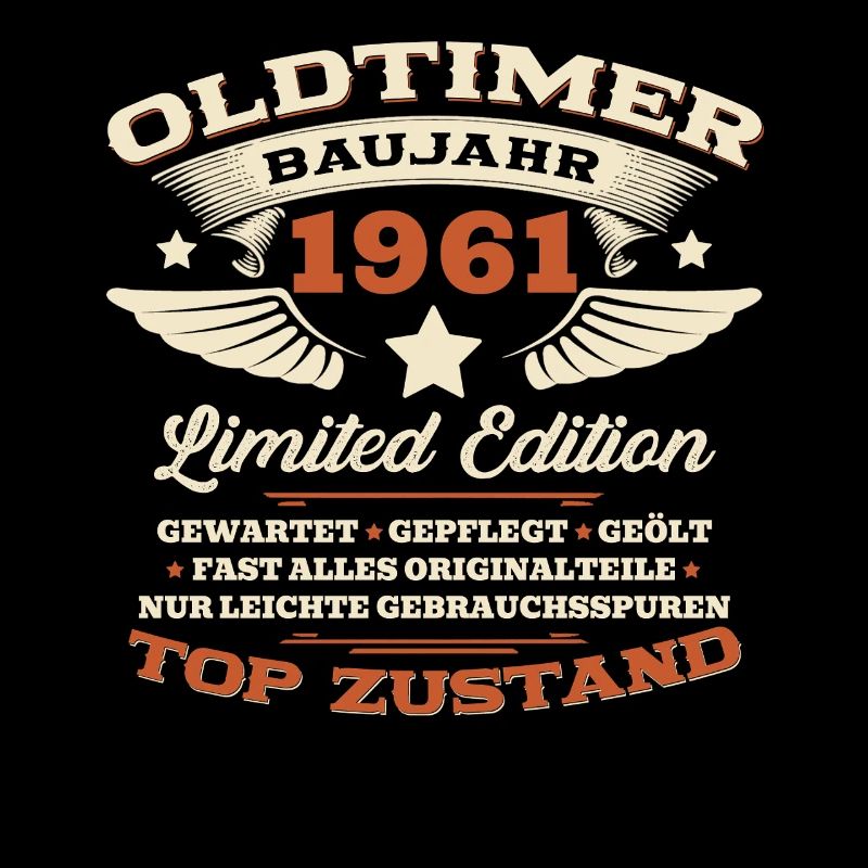 65. Geburtstag Geschenk Mann Oldtimer 1961 Legende