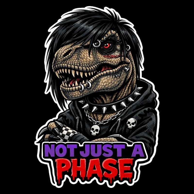 Emo Dinosaur, Sad Dino, Emotional