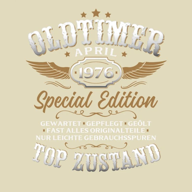 50. Geburtstag Geschenk Mann Oldtimer April 1976