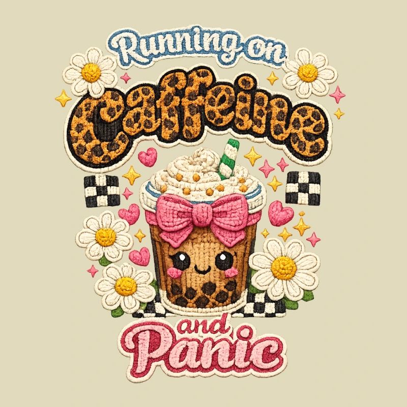 Coffee Panic Leopard Shine Caffeine