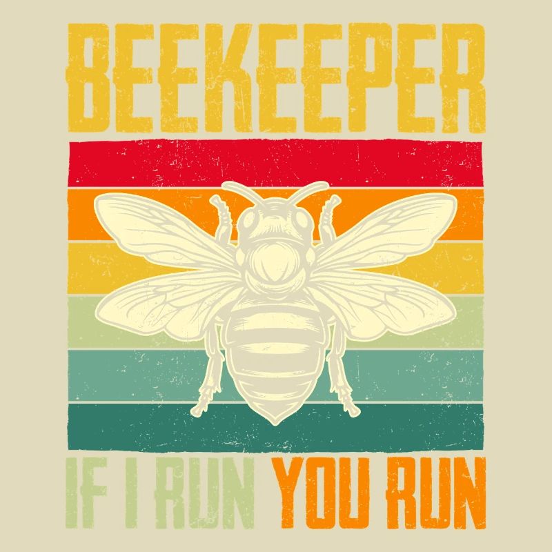 Beekeeper Rainbow Bee Beekeeper Beekeeping Gift