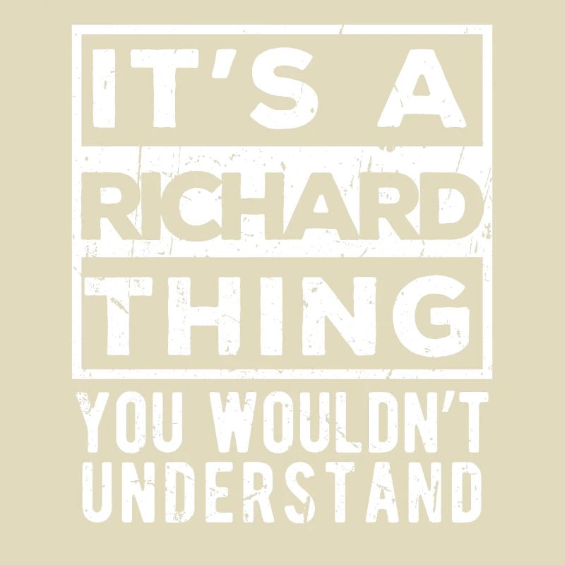 C’est une chose de Richard que tu ne comprendrais pas