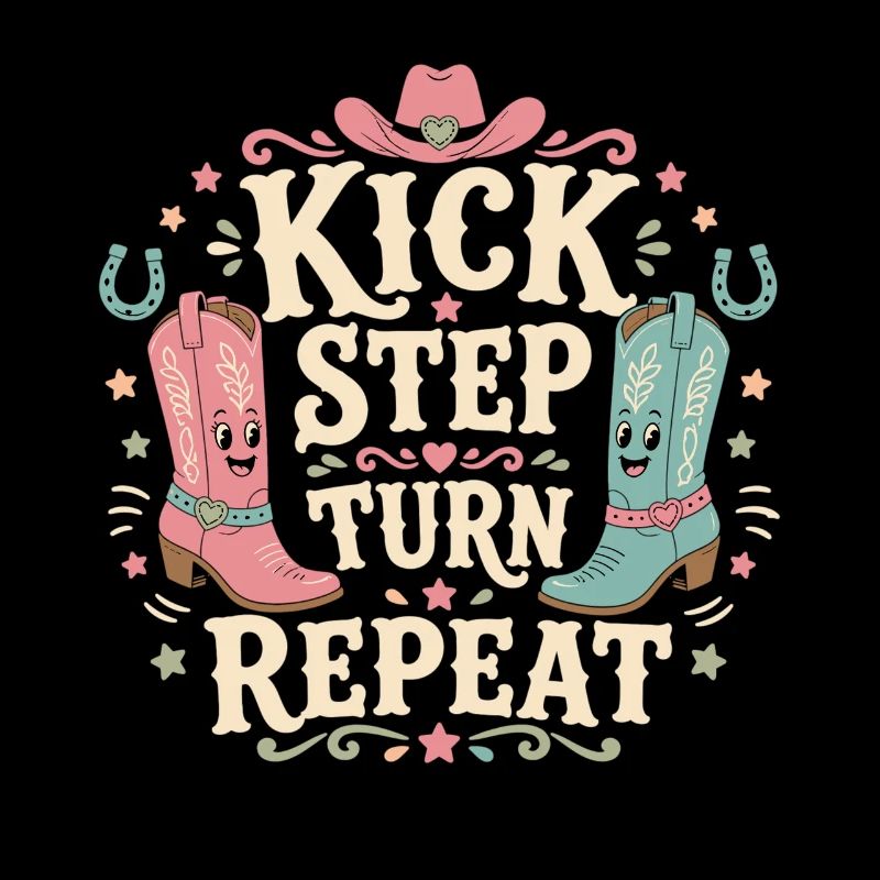 Kick Step Turn Repeat