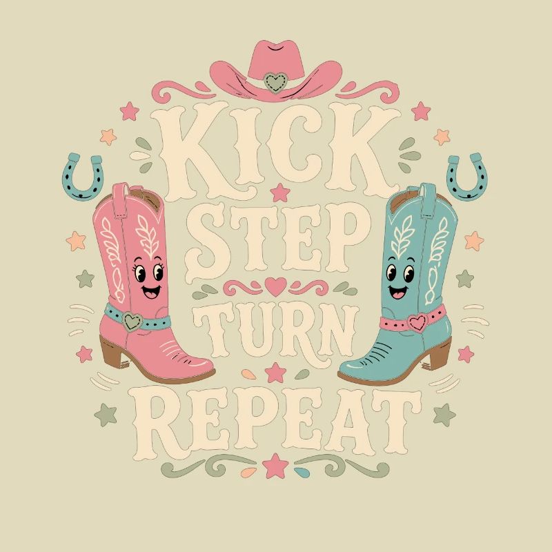 Kick Step Turn Repeat