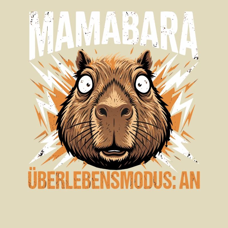 Mamabara Capybara Überlebensmodus Mutter