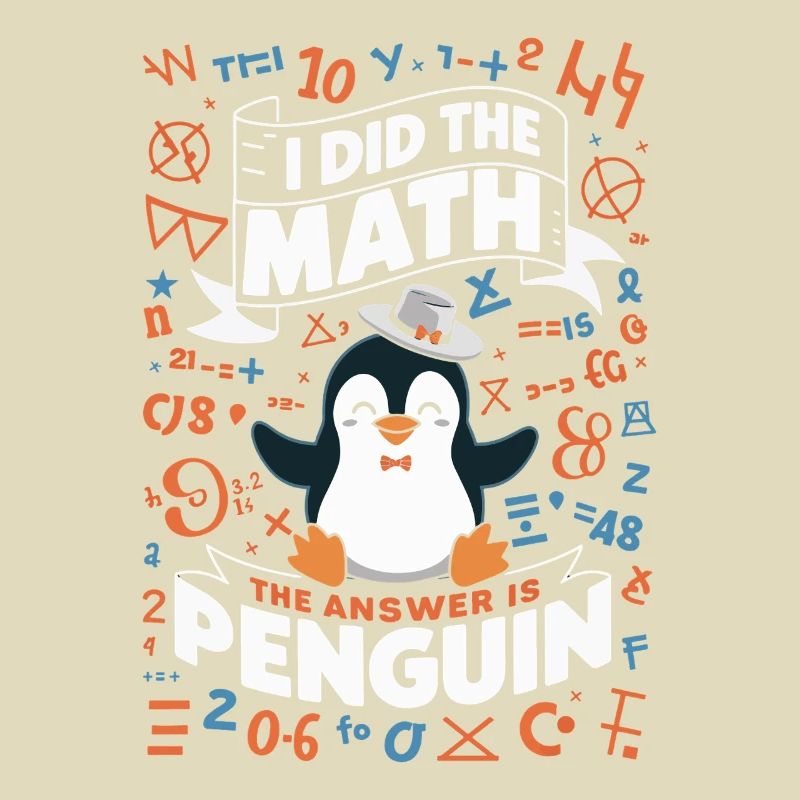 Math Penguin: The Answer Is Penguin