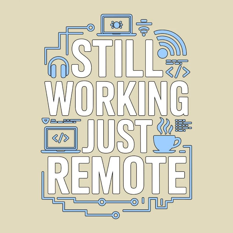 Remote Developer Still Working Remote Tech Worker