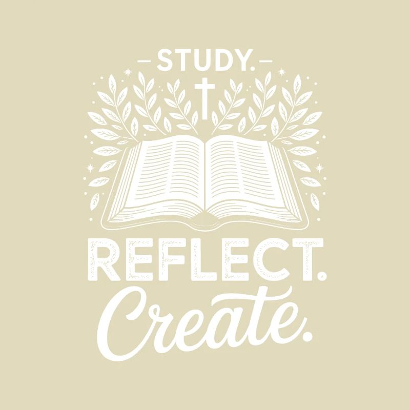 Study Reflect Create: Open Book Laurel