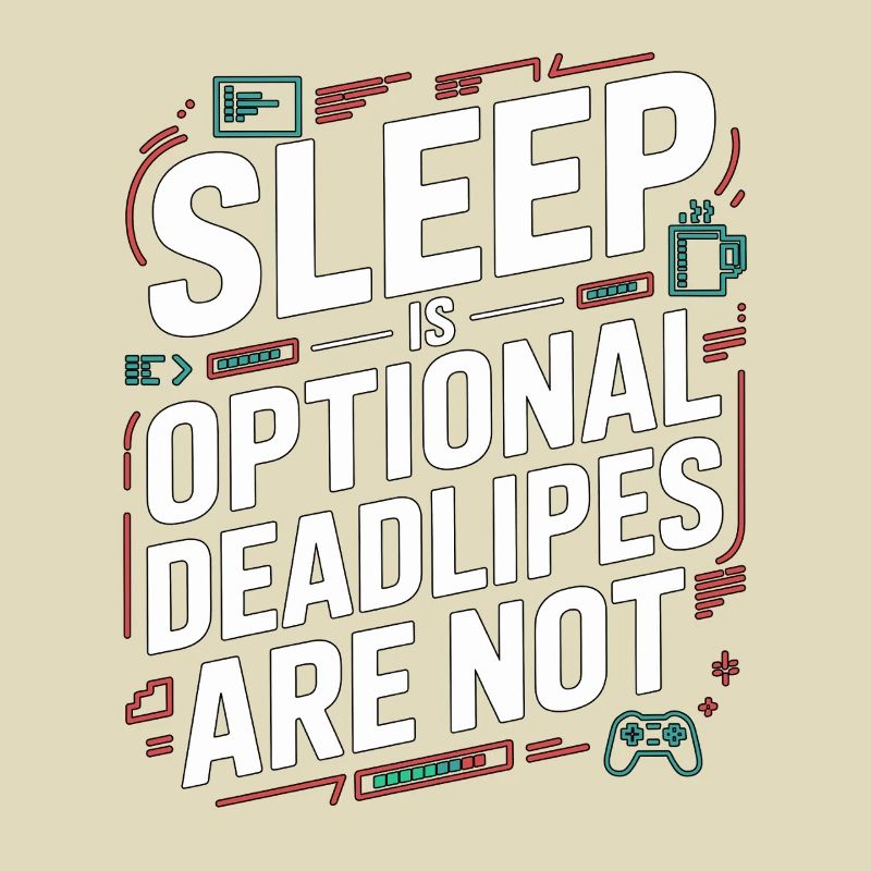 Game Developer Sleep Is Optional Game Programmer