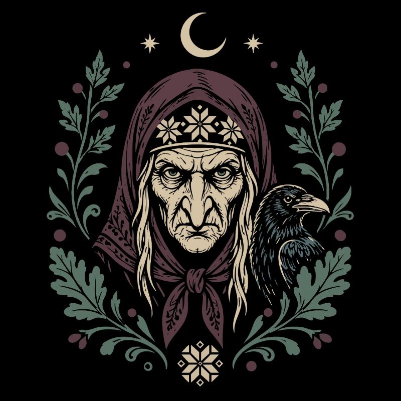 Baba Yaga Raven