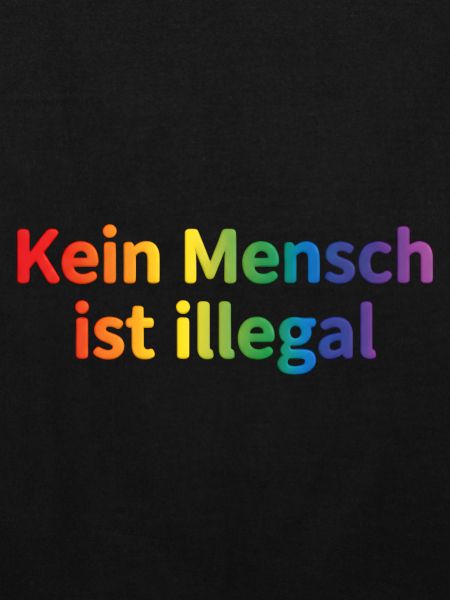 Personne n’est illégal arc-en-ciel