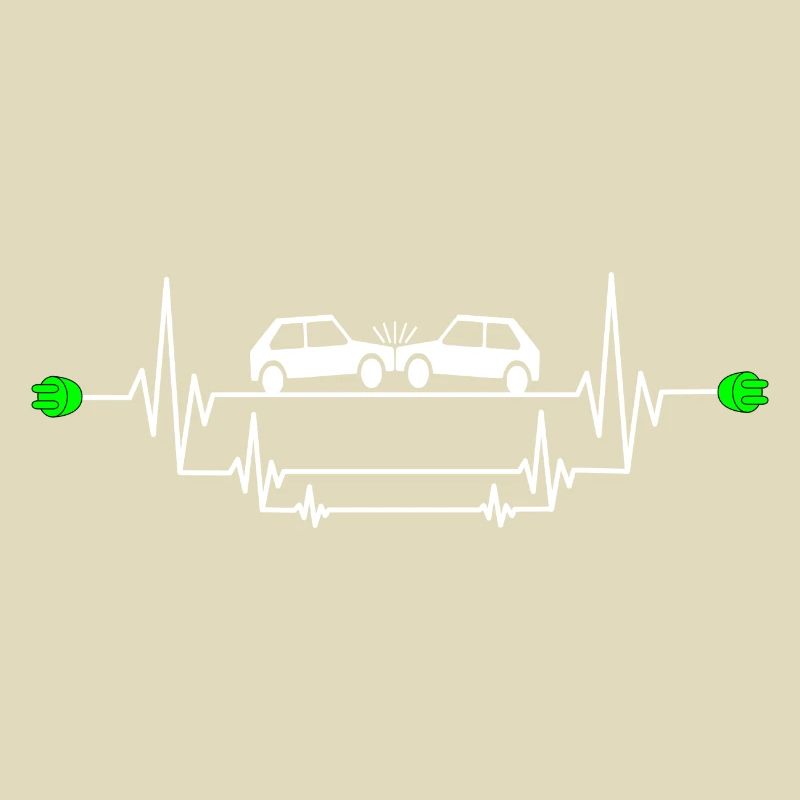 Gefährlicher E-Auto Unfall