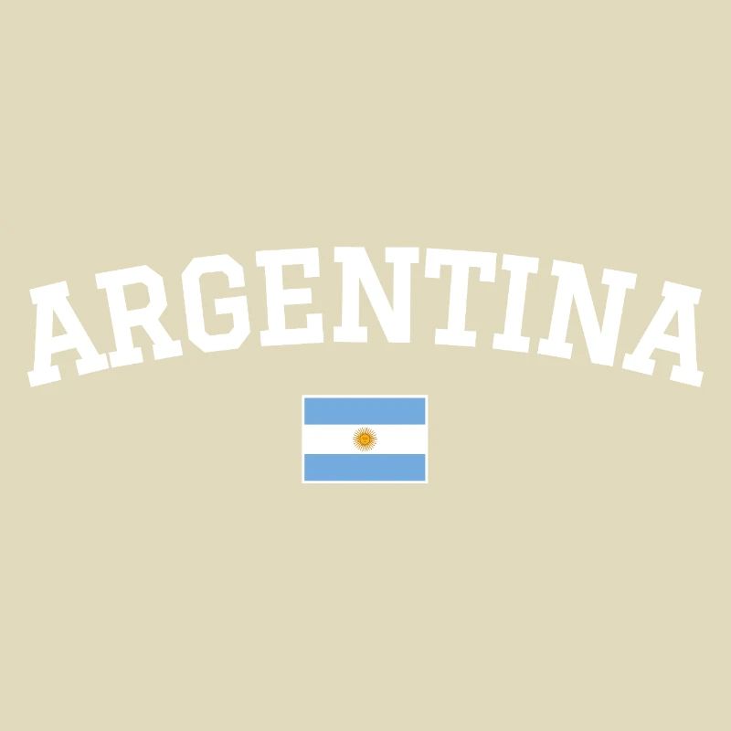 Drapeau argentin Dessin blanc