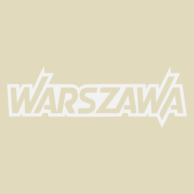 Lettres majusculées Varsovie - Varsovie