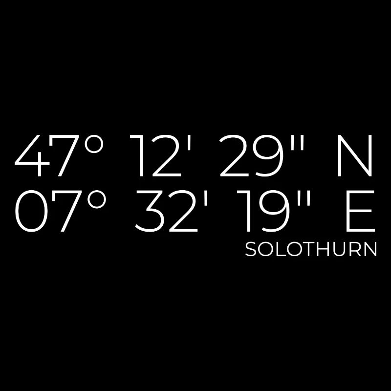 Coordinates Solothurn Canton of Solothurn