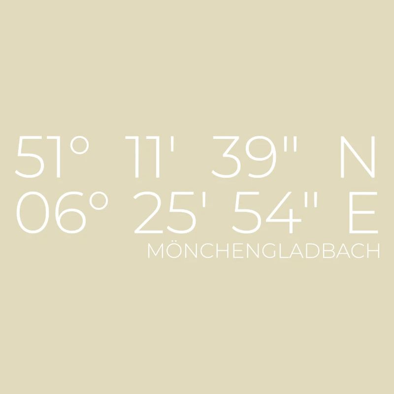 coordinates Mönchengladbach