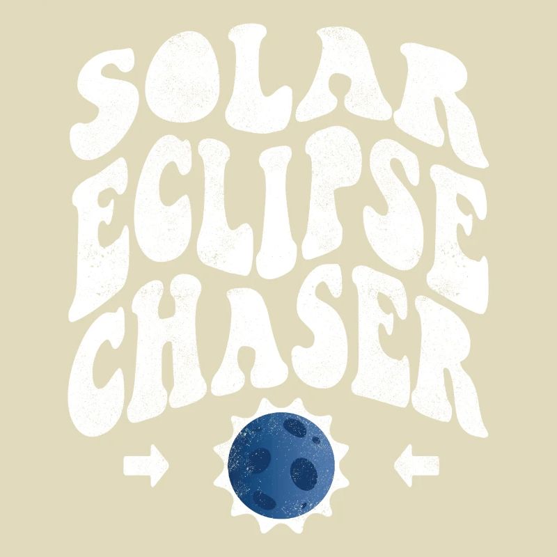 Solar eclipse chaser white