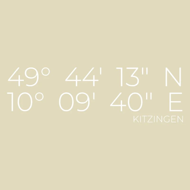 Coordinates Kitzingen